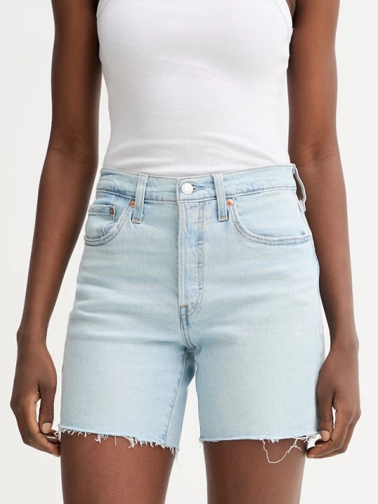 Obrázek produktu Levi's šortky dámské džínové 501® MID THIGH modrá