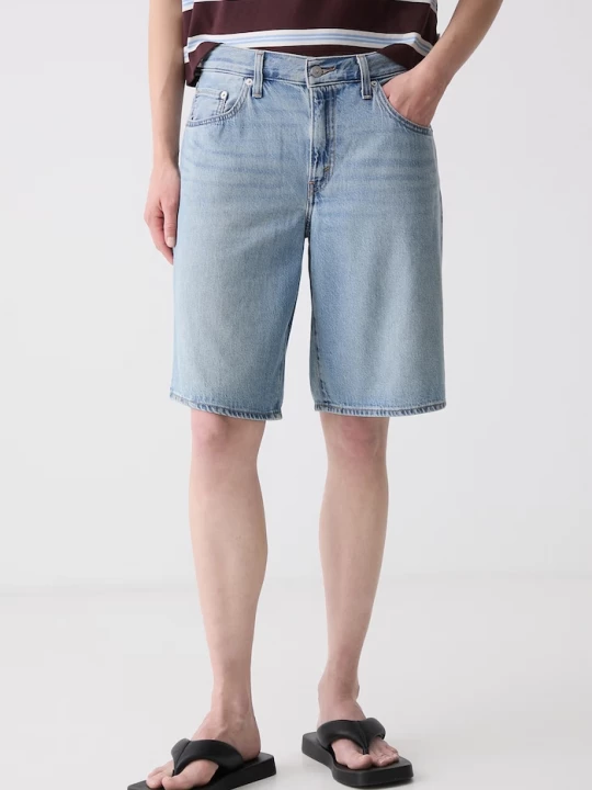 Obrázek produktu Levi's šortky dámské džínové BAGGY DAD modrá