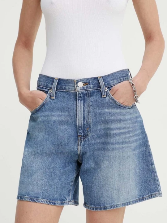 Obrázek produktu Levi's šortky dámské džínové HIGH BAGGY SHORT modrá
