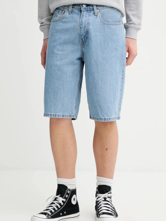 Obrázek produktu Levi's šortky pánské džínové 469 LOOSE modrá