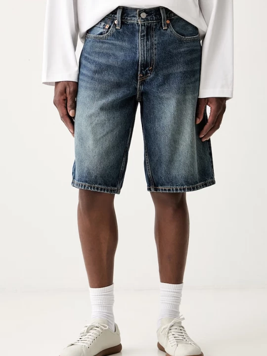 Obrázek produktu Levi's šortky pánské džínové 469 LOOSE námořnická modř