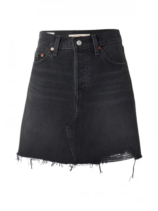 Obrázek produktu LEVI'S ® Sukně 'Deconstructed Skirt' černá džínovina