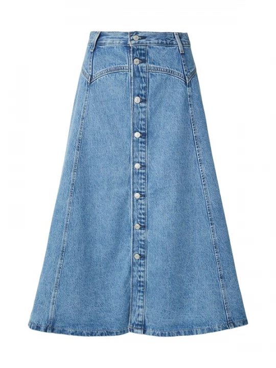 Obrázek produktu LEVI'S ® Sukně 'Yoked Western' modrá džínovina