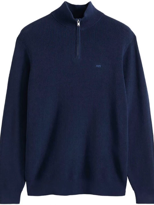 Obrázek produktu LEVI'S ® Svetr 'Housemark Quarter Zip Sweater' námořnická modř