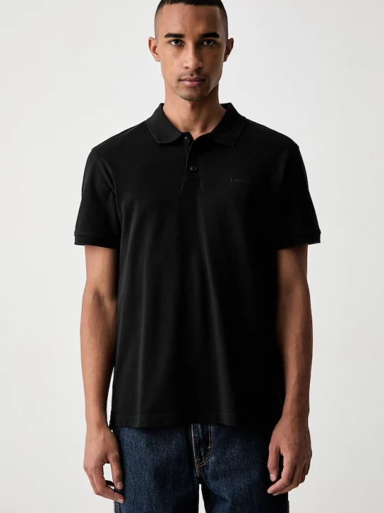 Obrázek produktu Levi's svetrové polo pánské bavlněné HM POLO COSTCO černá