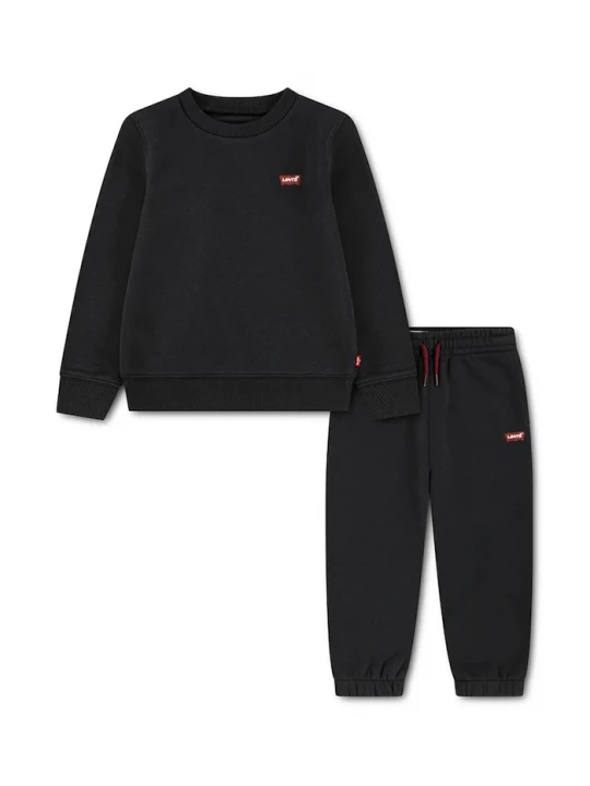 Obrázek produktu Levi's teplákový set dětský s bavlnou HOODIE & JOGGER SET černá