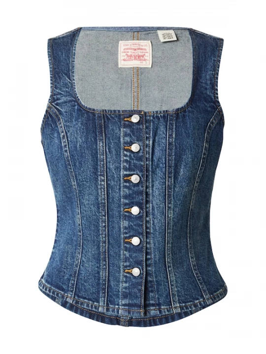 Obrázek produktu LEVI'S ® Top 'Sculpted Top' modrá džínovina