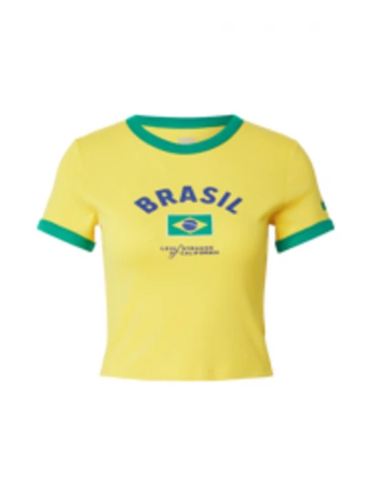 Obrázek produktu LEVI'S ® Tričko 'Brazil Ringer Tee' modrá / žlutá / zelená