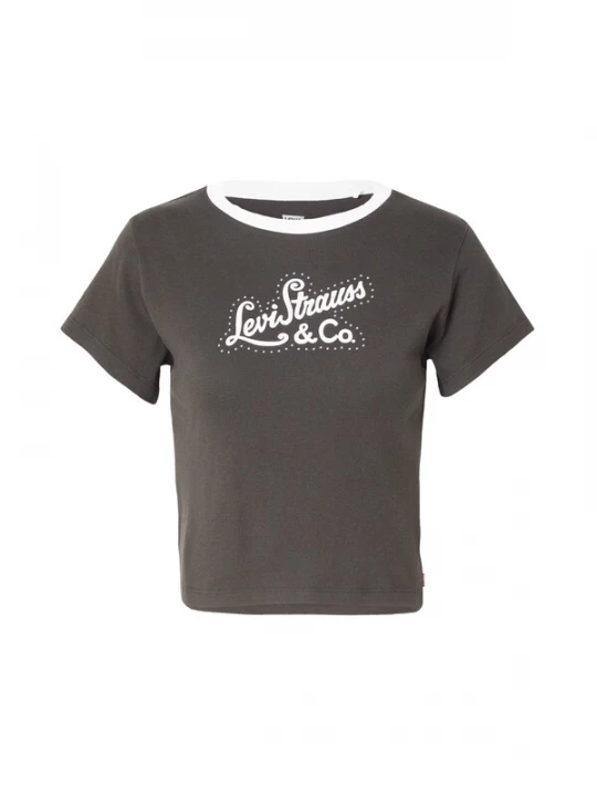 Obrázek produktu LEVI'S ® Tričko 'Graphic Essential Sporty' černá / bílá