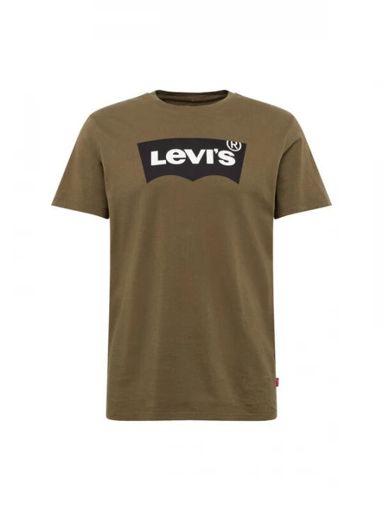 Obrázek produktu LEVI'S ® Tričko 'Housemark Graphic T-Shirt'  olivová / černá / bílá
