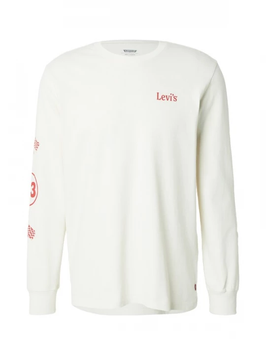 Obrázek produktu LEVI'S ® Tričko 'LSE RELAXED GRAPHIC' červená / barva bílé vlny