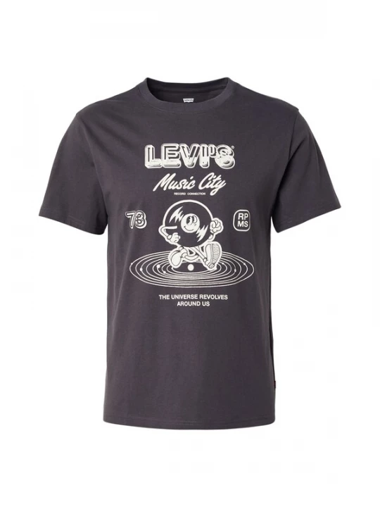 Obrázek produktu LEVI'S ® Tričko 'Relaxed Fit Short Sleeve Graphic T-Shirt' černá / offwhite