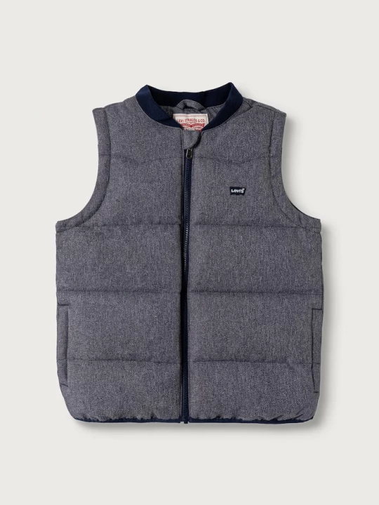 Obrázek produktu Levi's vesta dětská BATWING EMB PUFFER VEST modrá