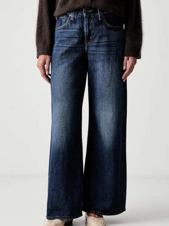 Obrázek produktu Levi's wide leg džíny dámské MIDDY WIDE LEG modrá