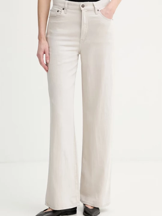Obrázek produktu Levi's wide leg džíny dámské RIBCAGE WIDE LEG H223 béžová