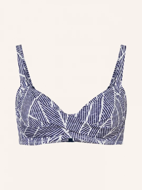 Obrázek produktu Lidea Bikiny S Kosticemi Indigo Grid tmavě modrá / bílá