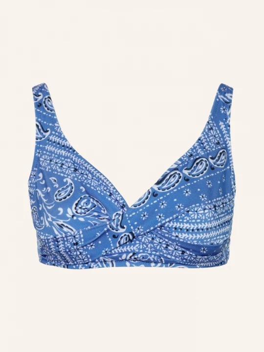 Obrázek produktu Lidea Horní Díl Bikin S Kosticemi Bandana tmavě modrá / tmavě modrá / bílá