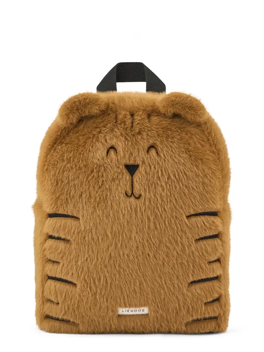Obrázek produktu Liewood batoh dětský Denise Tiger Plush Backpack hnědá