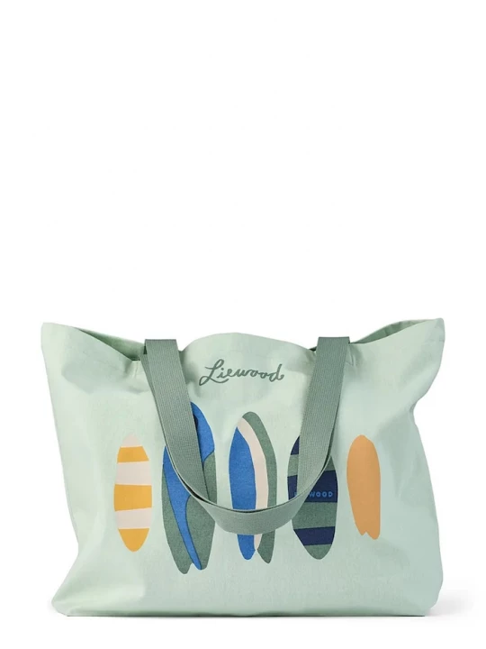 Obrázek produktu Liewood Bavlněná kabelka Liewood Big Totebag zelená