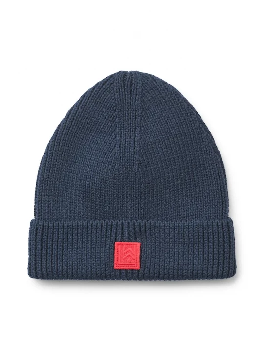 Obrázek produktu Liewood Dětská bavlněná čepice Ezra Beanie námořnická modř
