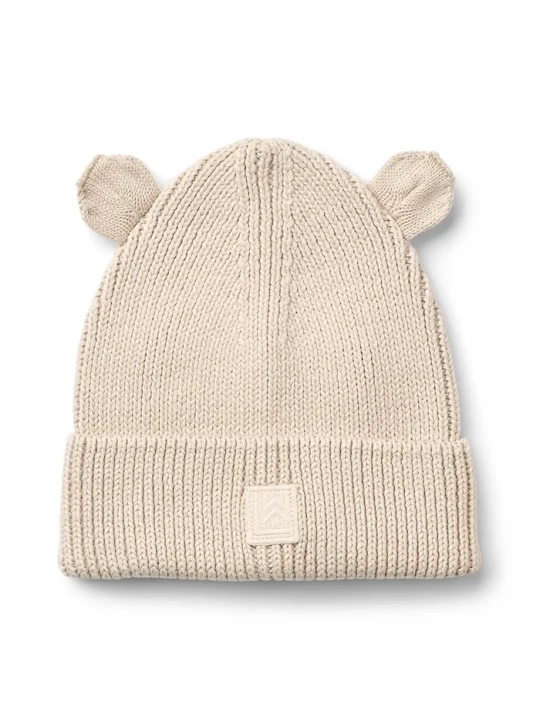 Obrázek produktu Liewood Dětská bavlněná čepice Gina Beanie béžová