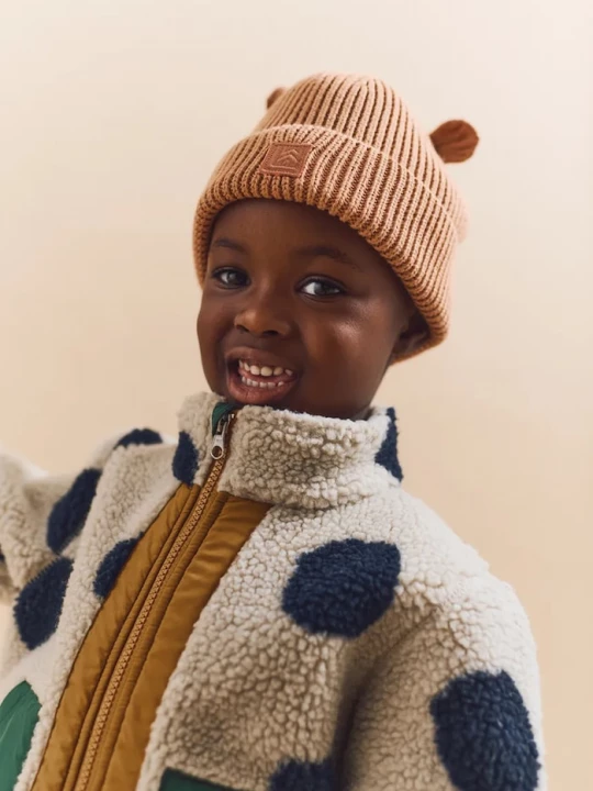 Obrázek produktu Liewood Dětská bavlněná čepice Liewood Gina Beanie oranžová