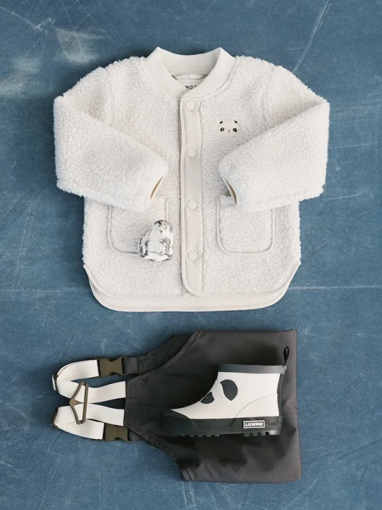 Obrázek produktu Liewood Dětská bunda Liewood Lora Pile jacket béžová