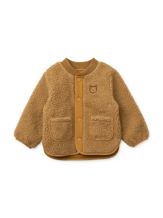 Obrázek produktu Liewood Dětská bunda Liewood Lora Pile jacket hnědá