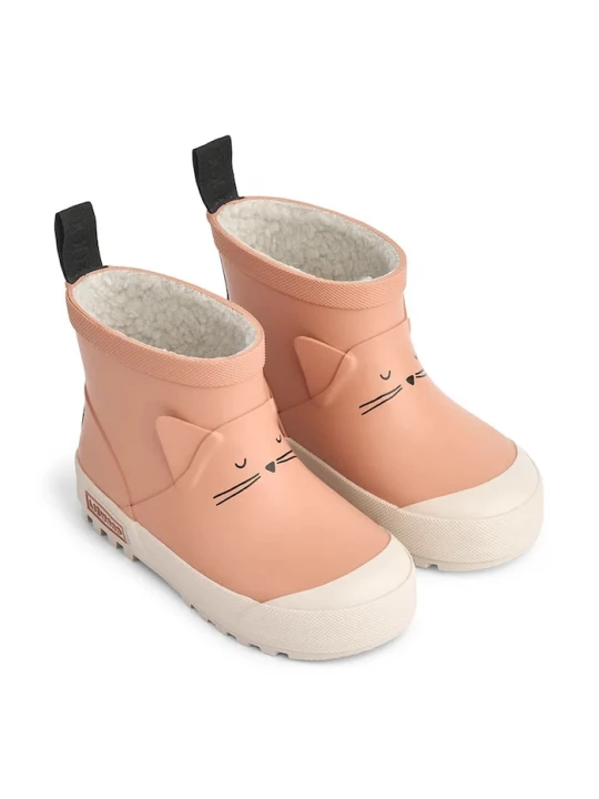 Obrázek produktu Liewood Dětské holínky Liewood Jesse Cat Thermo Rainboot oranžová