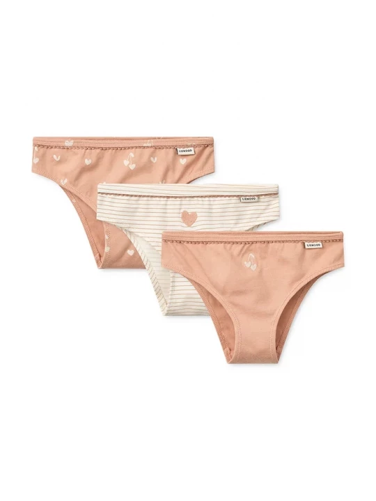 Obrázek produktu Liewood Dětské kalhotky Liewood Aylin Briefs 3-Pack 3-pack růžová