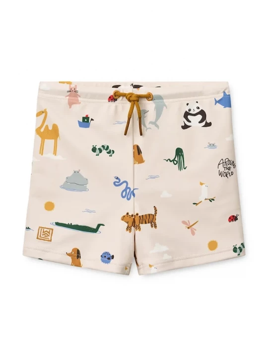 Obrázek produktu Liewood dětské Otto Printed Swim Pants béžová