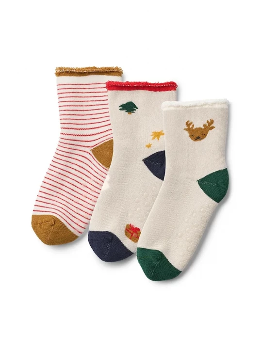 Obrázek produktu Liewood Dětské ponožky Liewood Eloy Baby Socks 3-Pack béžová