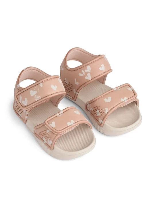 Obrázek produktu Liewood Dětské sandály Liewood Blumer Printed Sandals oranžová