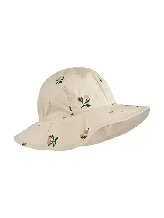 Obrázek produktu Liewood Dětský oboustranný klobouk Liewood Amelia Reversible Sun Hat béžová