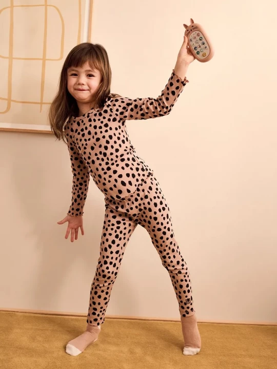 Obrázek produktu Liewood legíny dětské Marien Printed Rib Leggings růžová