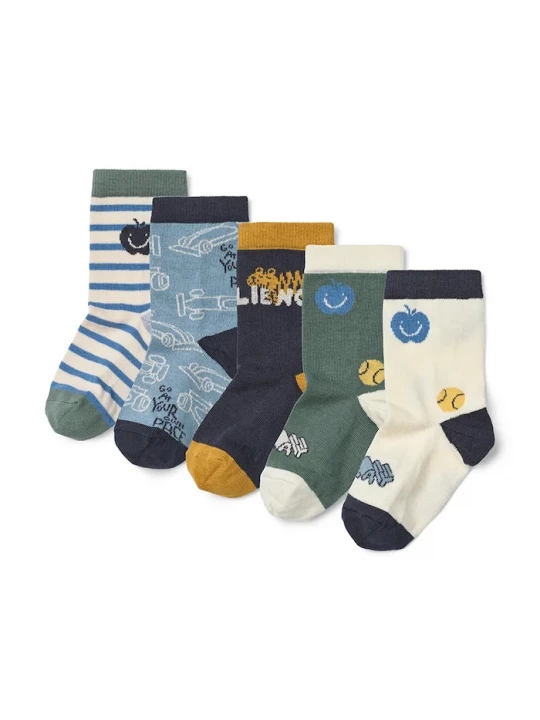 Obrázek produktu Liewood ponožky dětské Silas Socks 5-Pack