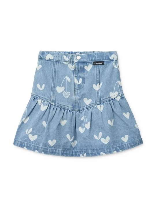 Obrázek produktu Liewood sukně Dayla Printed Denim Skirt modrá