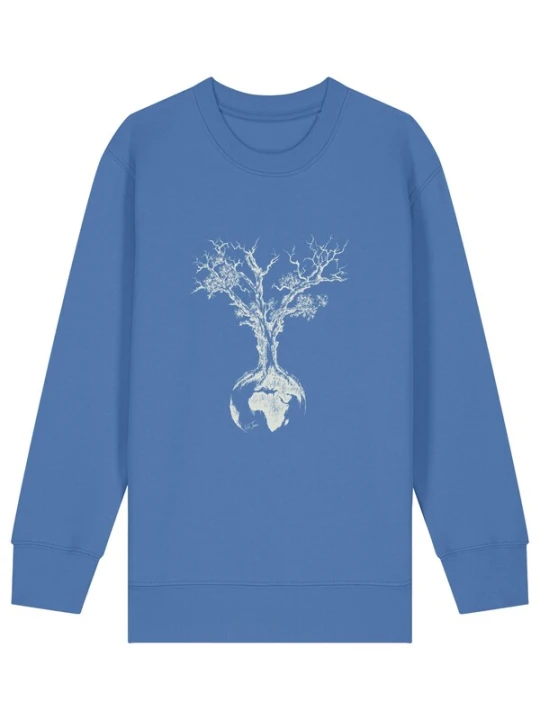 Obrázek produktu Life-Tree Mikina 'Kids Unisex Weltenbaum' modrá