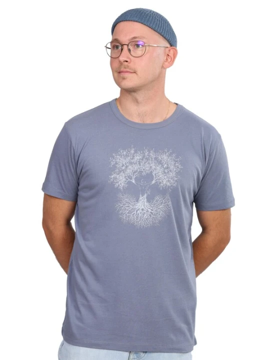 Obrázek produktu Life-Tree Tričko 'Fairwear Bambus Fusion' fialová