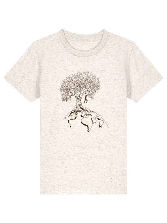 Obrázek produktu Life-Tree Tričko 'Kids Unisex Hanging On' barva bílé vlny