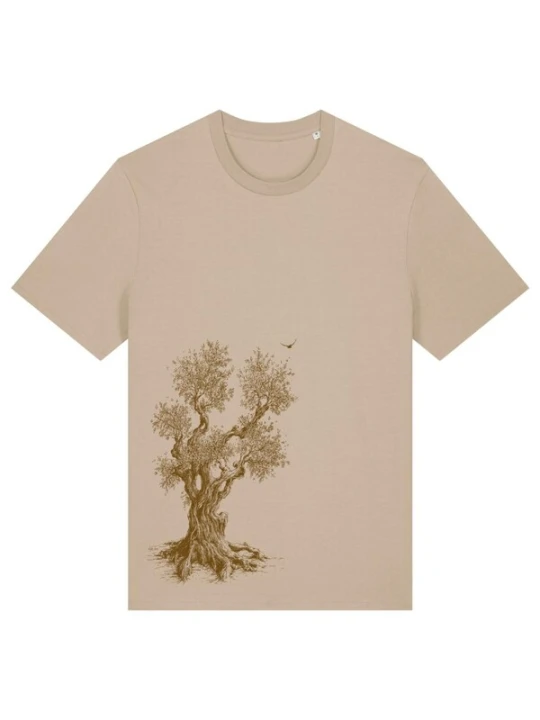 Obrázek produktu Life-Tree Tričko 'Organic Fairwear Olive Tree' písková