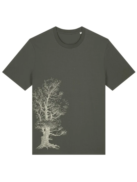 Obrázek produktu Life-Tree Tričko 'Organic Fairwear Pine Tree' khaki