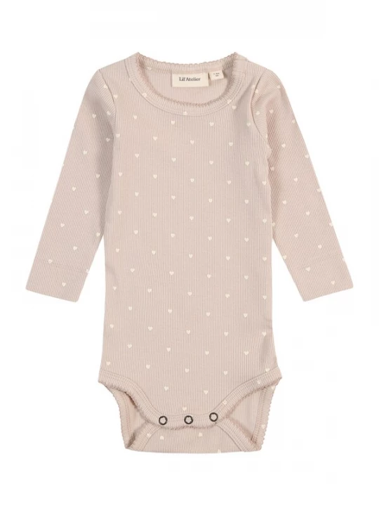 Obrázek produktu Lil'Atelier Dupačky/body 'NBFGago'  béžová / bílá