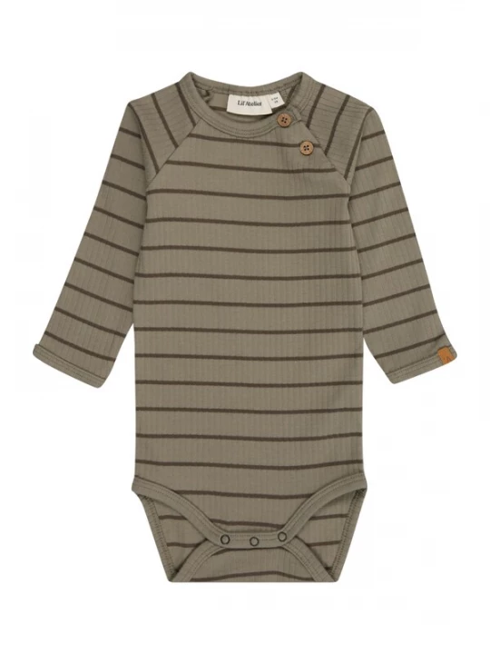 Obrázek produktu Lil'Atelier Dupačky / body 'NBMKail' khaki / olivová