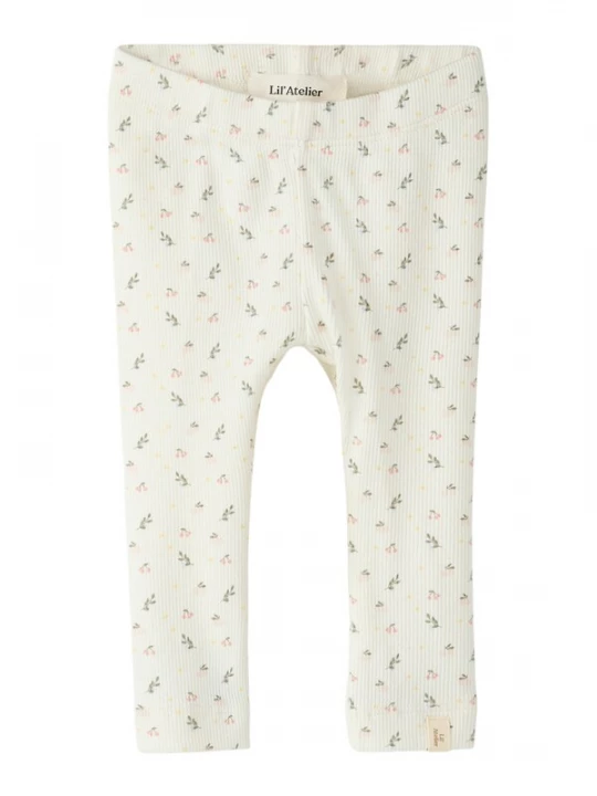 Obrázek produktu Lil'Atelier Legíny 'NBFGago' olivová / růžová / bílá