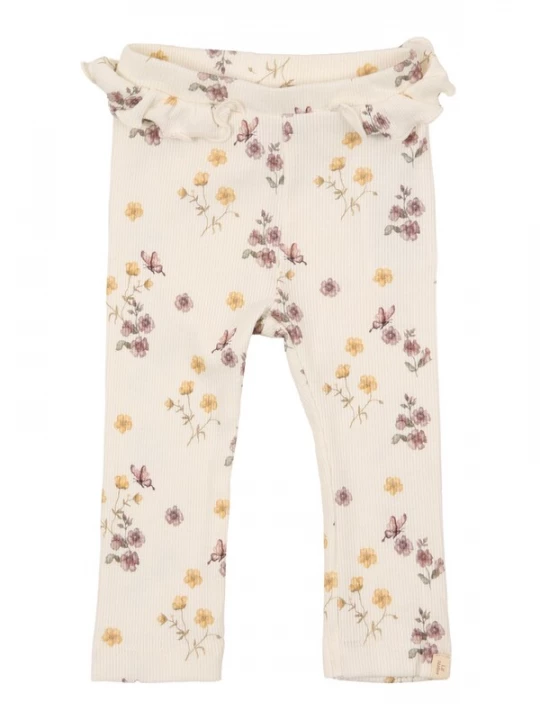 Obrázek produktu Lil'Atelier Legíny 'NBFGavo' světle žlutá / olivová / bledě fialová / offwhite