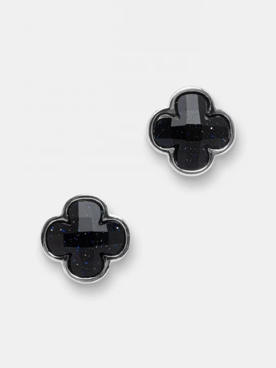 Obrázek produktu Lilou náušnice dámské z postříbřeného kovu Mini Icons stříbrná