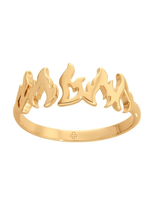 Obrázek produktu Lilou Prstýnek Lilou Flame of Love zlatá