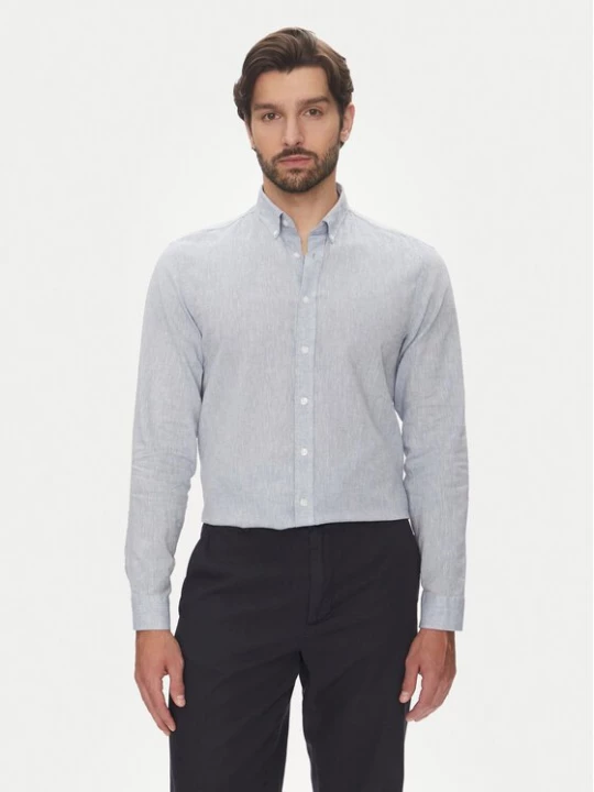 Obrázek produktu Lindbergh Košile 30-203344B Světle modrá Relaxed Fit