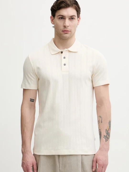 Obrázek produktu Lindbergh polo pánské bavlněné béžová